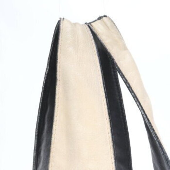 Chloe beach bag leather Shoulder Bag tote black - Picture 4 of 14